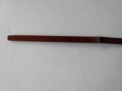 Susudake Chashaku Tea Scoop — Named 'Buji' by Zen Master Fujii Seido, Carved by Soryo | Smoked Bamboo, Tomobako