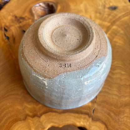 Rakuzan Kiln Iro-e Rooster Matcha Bowl - Japanese Crackle Glaze Chawan