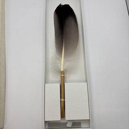 Ohaboki Feather Duster for Furo Hearth by Hohaku — Japanese Tea Ceremony Utensil