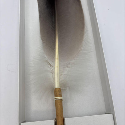 Ohaboki Feather Duster for Furo Hearth by Hohaku — Japanese Tea Ceremony Utensil