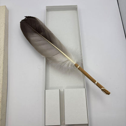 Ohaboki Feather Duster for Furo Hearth by Hohaku — Japanese Tea Ceremony Utensil