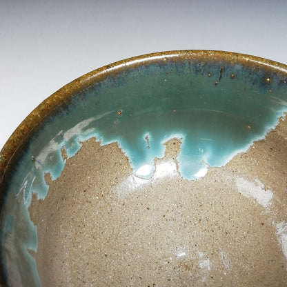 Agano Ware Kensui Water-Waste Vessel by Takatsuru Chizan, Koshin-gama