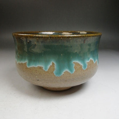 Agano Ware Kensui Water-Waste Vessel by Takatsuru Chizan, Koshin-gama