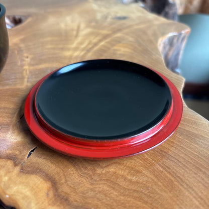 Hira-Natsume with Two Alternate Lids — Kiku Maki-e and Ume Maki-e, Lacquer Tea Caddy