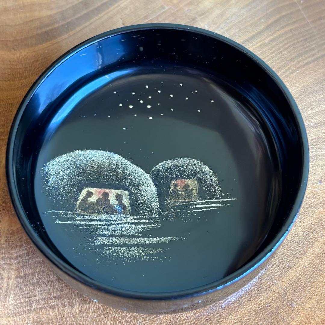Yukiguni Maki-e Natsume by Nakade Shoho — Snow Country Landscape, Tomobako