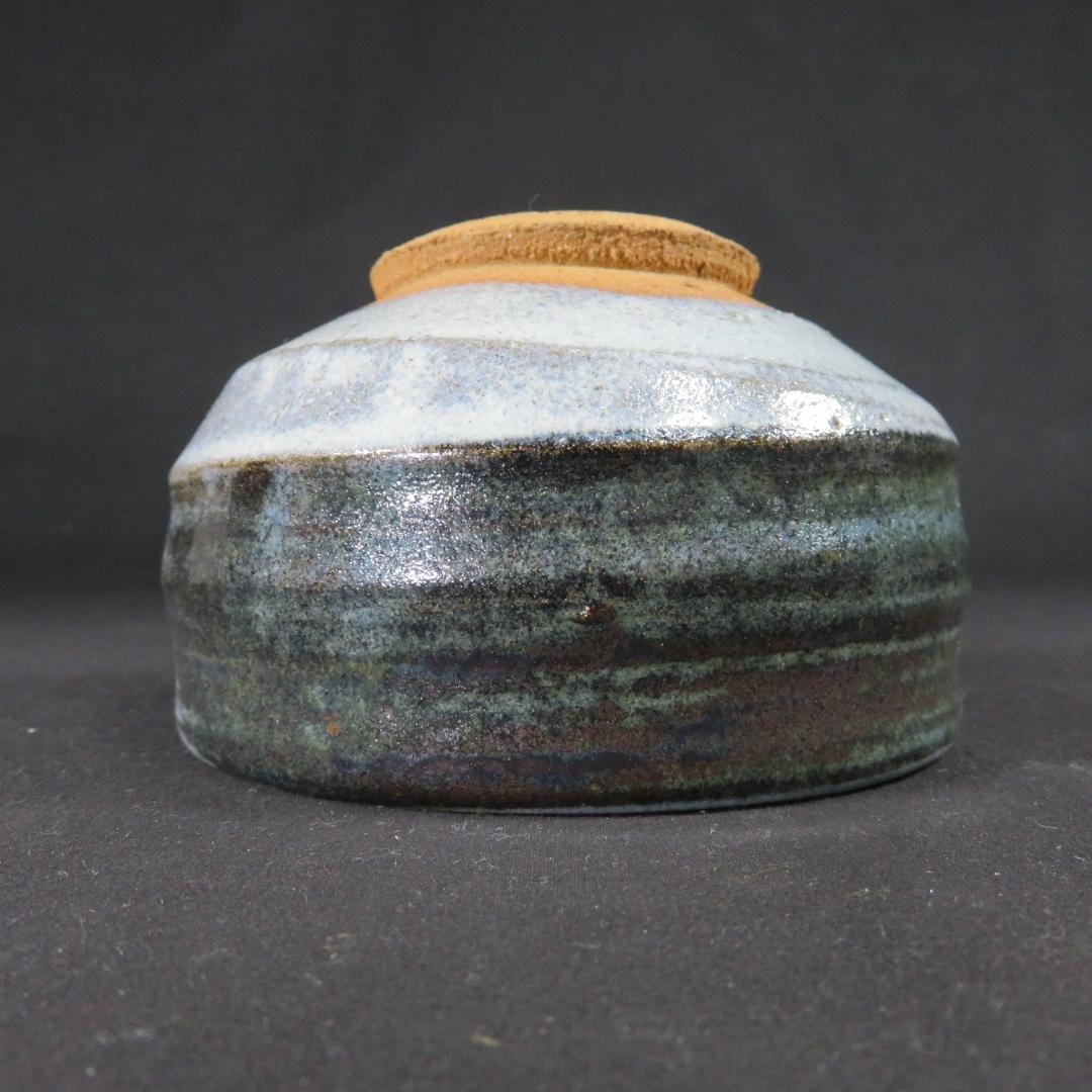 Mashiko Yaki Nuka Glaze Matcha Bowl Signed Take Artist Tomobako Chawan