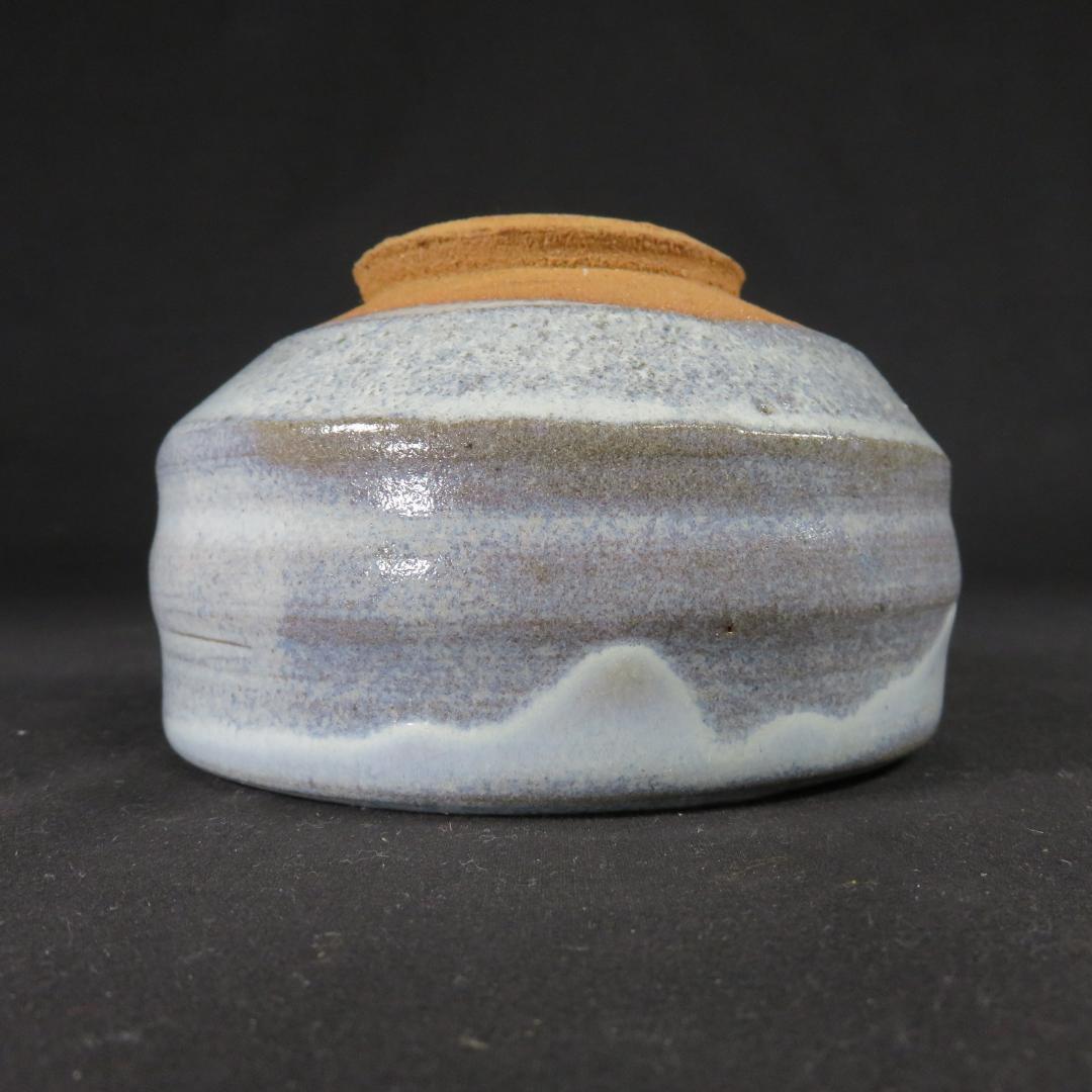 Mashiko Yaki Nuka Glaze Matcha Bowl Signed Take Artist Tomobako Chawan