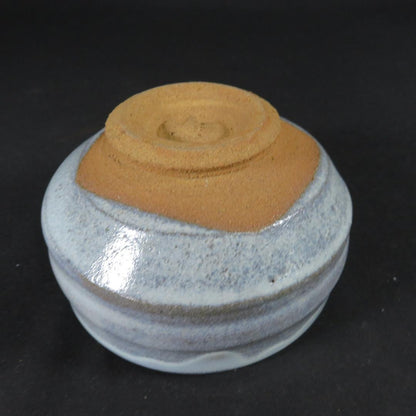 Mashiko Yaki Nuka Glaze Matcha Bowl Signed Take Artist Tomobako Chawan