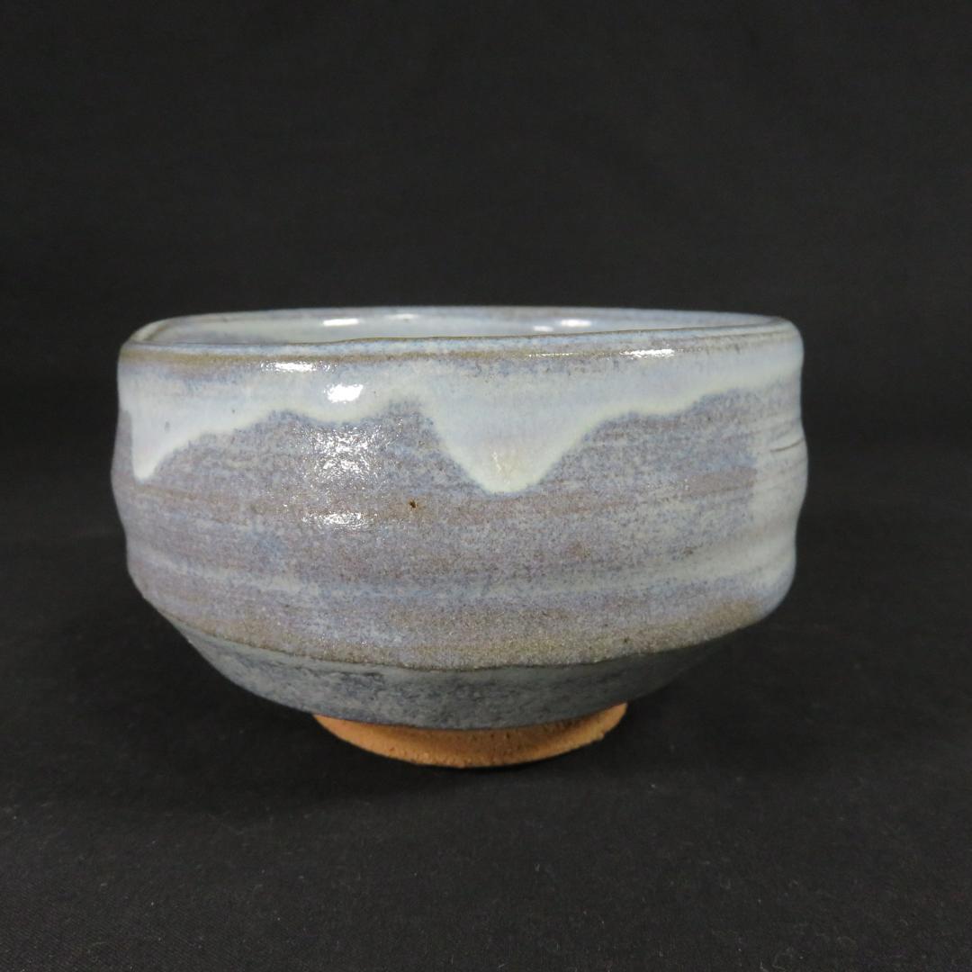 Mashiko Yaki Nuka Glaze Matcha Bowl Signed Take Artist Tomobako Chawan