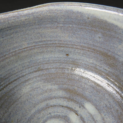 Mashiko Yaki Nuka Glaze Matcha Bowl Signed Take Artist Tomobako Chawan
