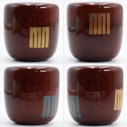 Sakashita Yuho Genji-ko Maki-e Oo-Natsume | Tame-Nuri Lacquer Tea Caddy | Signed Tomobako