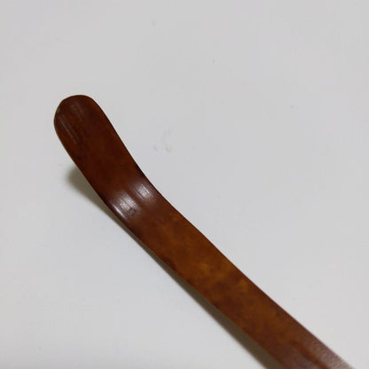 Seiryu Smoked Bamboo Tea Scoop - Chashaku by Soshun with Tomobako