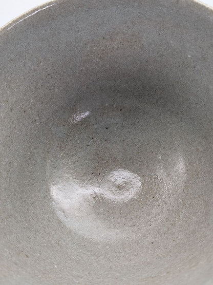 E-Karatsu Chawan by Mizoue Ichiro III - Painted Karatsu Tea Bowl with Signed Box