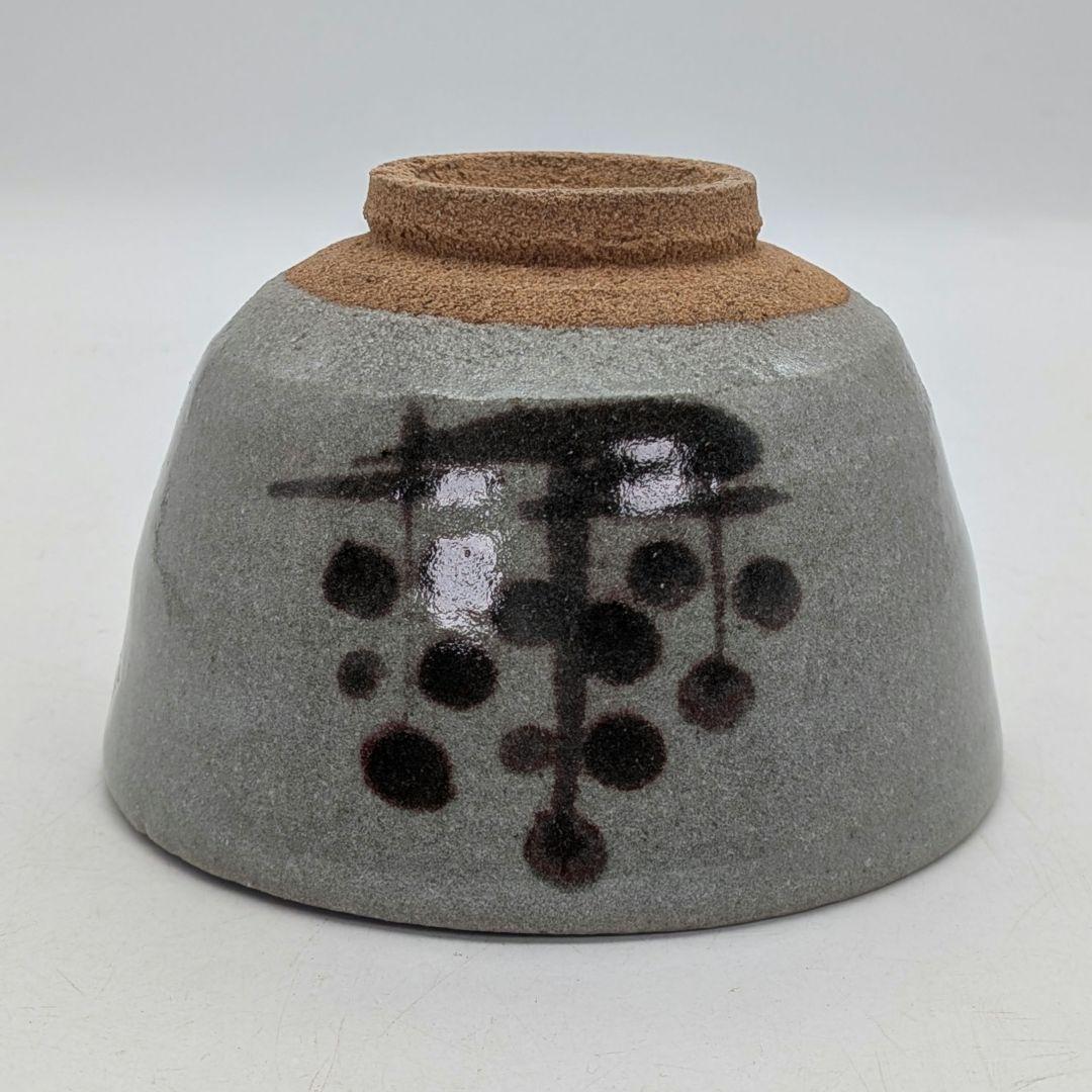 E-Karatsu Chawan by Mizoue Ichiro III - Painted Karatsu Tea Bowl with Signed Box
