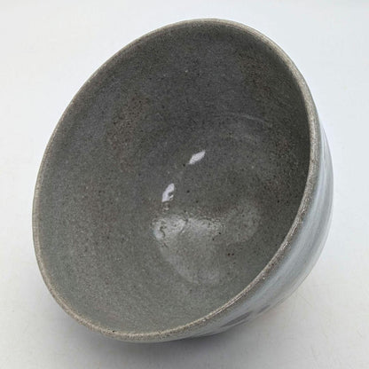 E-Karatsu Chawan by Mizoue Ichiro III - Painted Karatsu Tea Bowl with Signed Box
