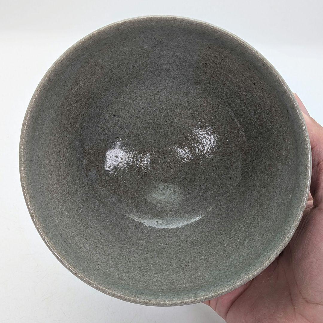 E-Karatsu Chawan by Mizoue Ichiro III - Painted Karatsu Tea Bowl with Signed Box