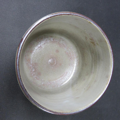 Miura Chikuken | Tsutsu Chawan Plum Branch | Kyoto Overglaze Enamel | Tea Ceremony Cylindrical Bowl