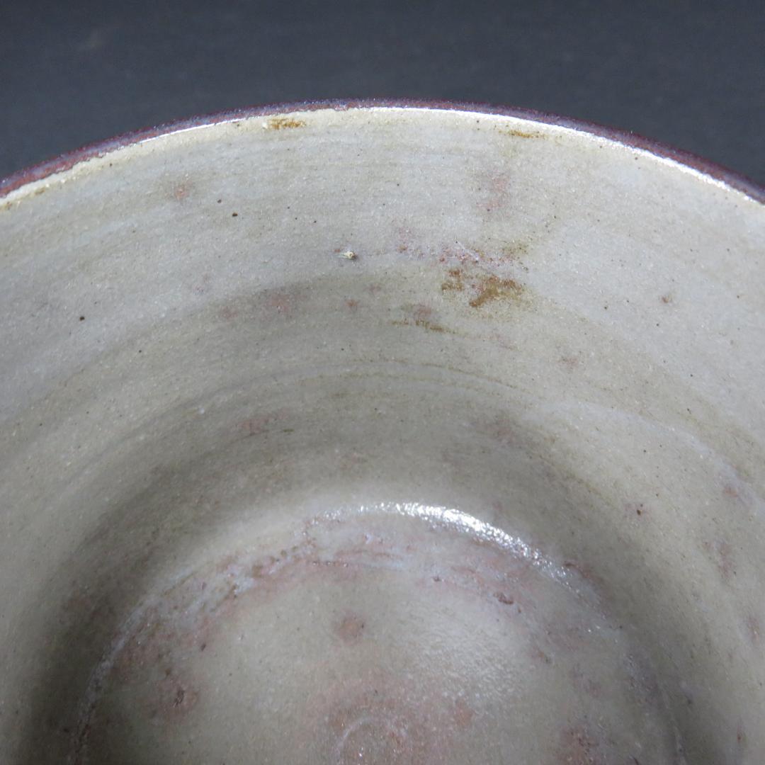 Miura Chikuken | Tsutsu Chawan Plum Branch | Kyoto Overglaze Enamel | Tea Ceremony Cylindrical Bowl