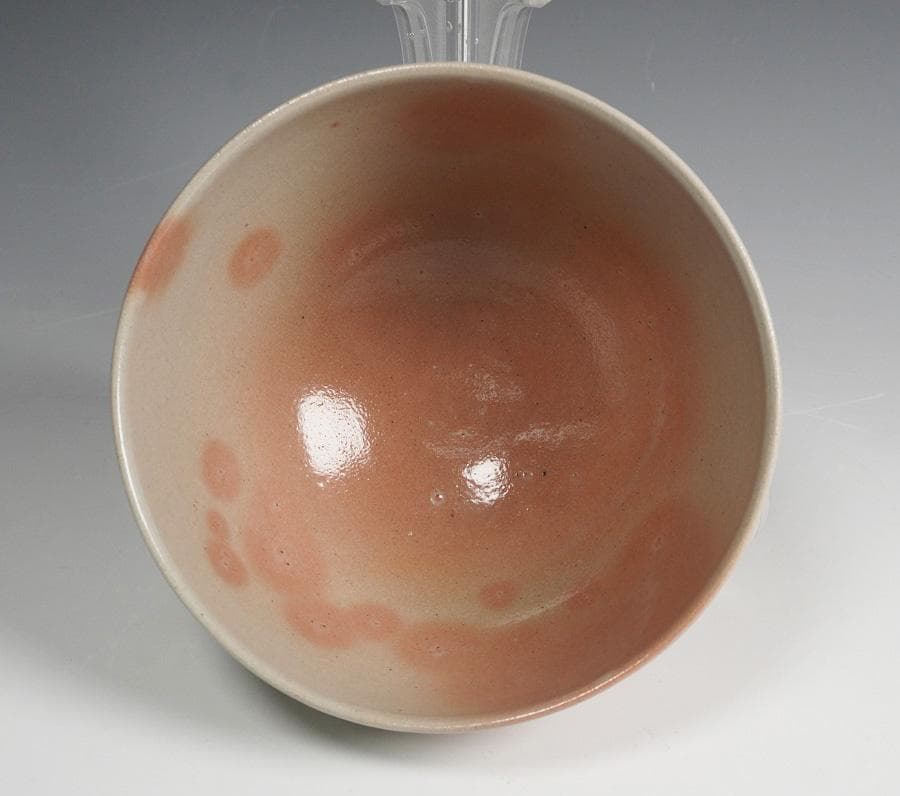 Sugimoto Sadamitsu Gohon Kanoko-mon Tea Bowl — Daitokuji Tradition, Soft Pink Glaze
