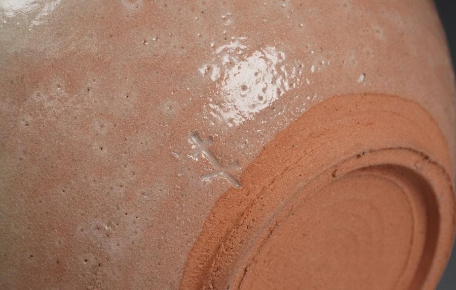 Sugimoto Sadamitsu Gohon Kanoko-mon Tea Bowl — Daitokuji Tradition, Soft Pink Glaze