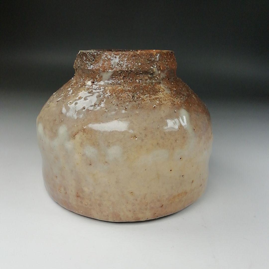 Hagi Ware Tea Bowl by Hirose Tanga - Tenpozan Kiln Chawan with Signed Box