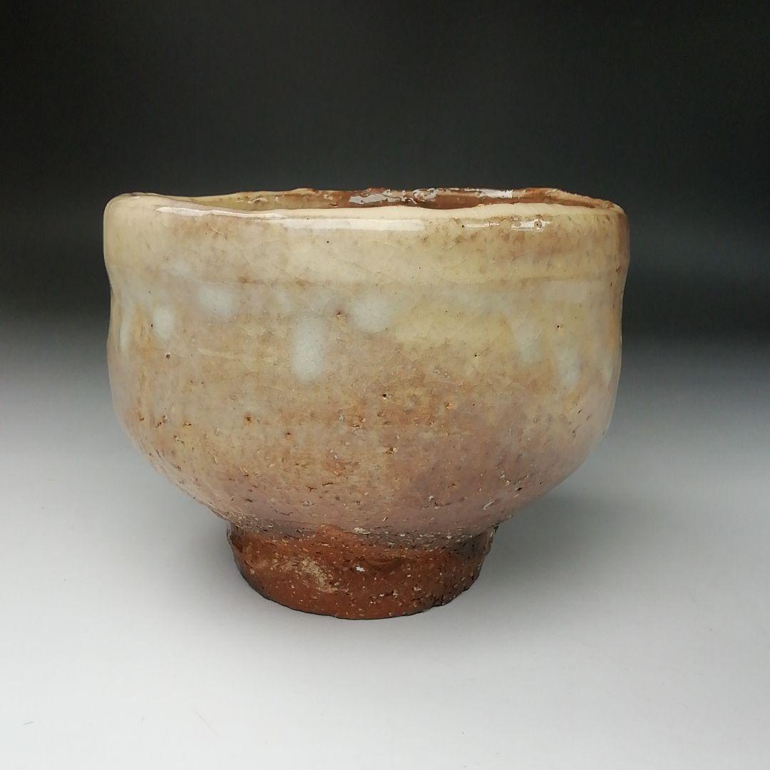 Hagi Ware Tea Bowl by Hirose Tanga - Tenpozan Kiln Chawan with Signed Box