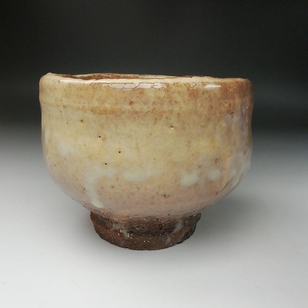 Hagi Ware Tea Bowl by Hirose Tanga - Tenpozan Kiln Chawan with Signed Box