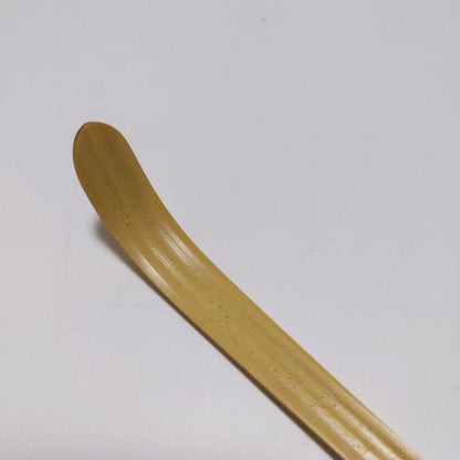 Kajitsu White Bamboo Tea Scoop - Chashaku by Sochiku with Tomobako