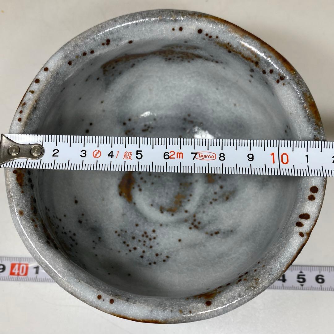 Noda Asanoshin Nezumi Shino Tea Bowl — Fukuju, Daitoku-ji Kakitsuke