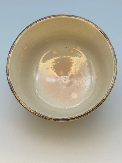 Kenzan-Style Four Gentlemen Chawan Tea Bowl by Minamiguchi Kansui