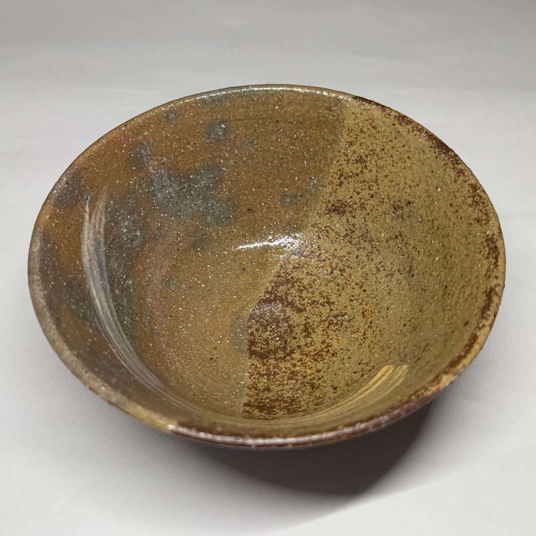 Ichino Shinsui Tamba-yaki Irabo Hakeme Chawan — Brush Stroke Tea Bowl Shinsui Kiln w/ Tomobako
