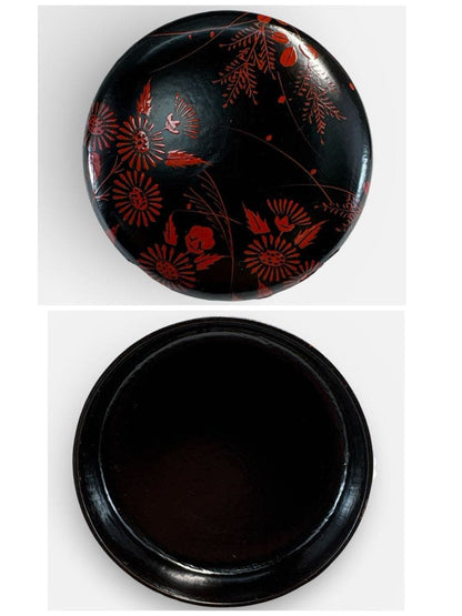 Maehata Shunsai — Akikusa Maki-e Ikkan-nuri Black Natsume, Tomobako