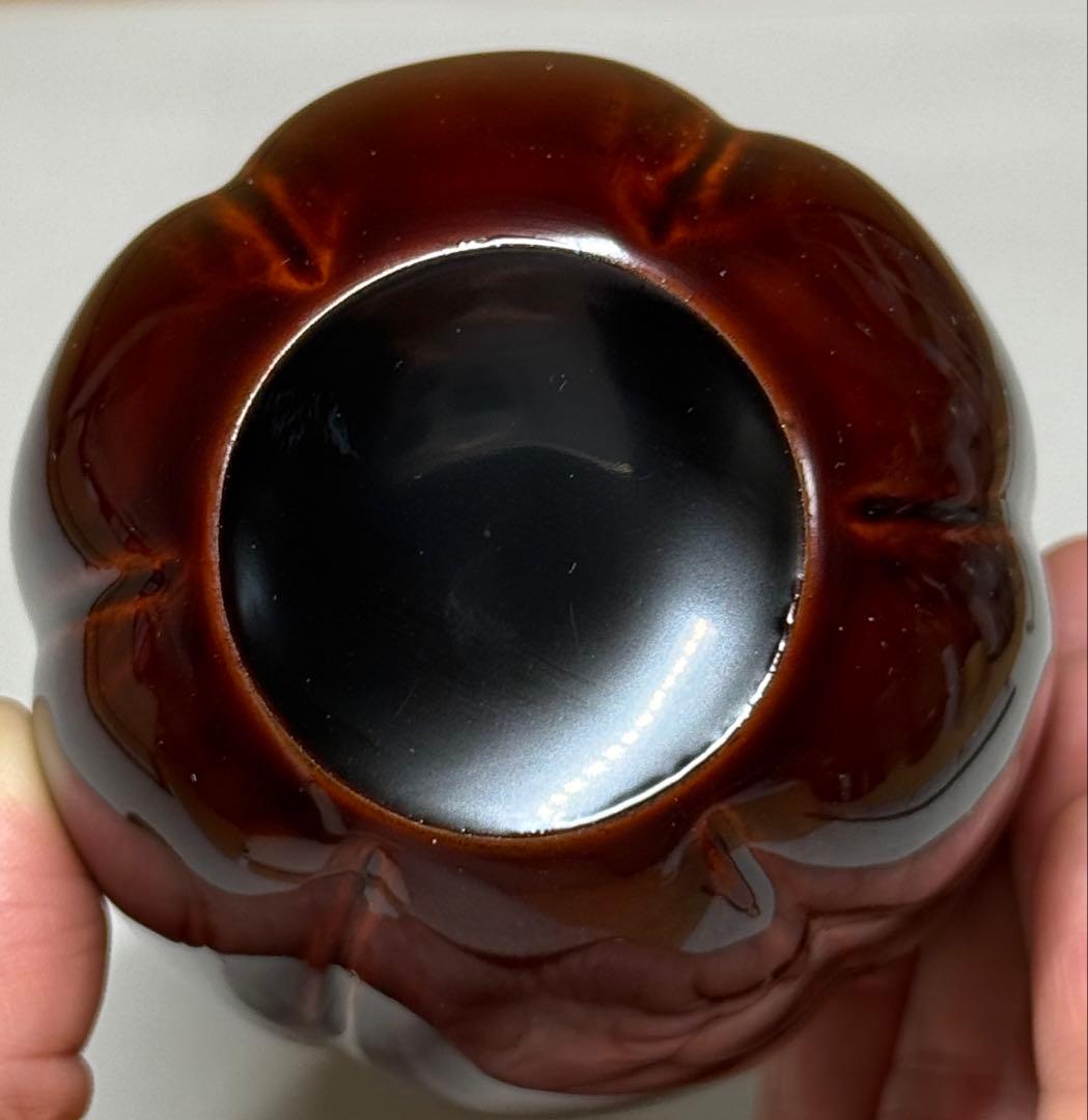 Akoda-Gata Cha-ire Gourd Tea Caddy - Tame-nuri Lacquer with Shifuku Pouch