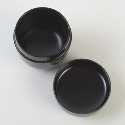 Hakudo Lacquer Natsume — Gold Maki-e Radial Pine Needle Medallions, Tomobako