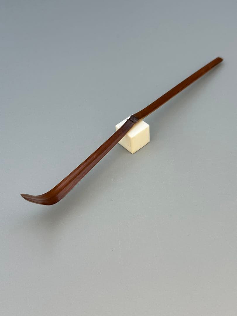 Zen Bamboo Tea Scoop by Tachibana Daigyu, 511th Abbot of Daitoku-gi