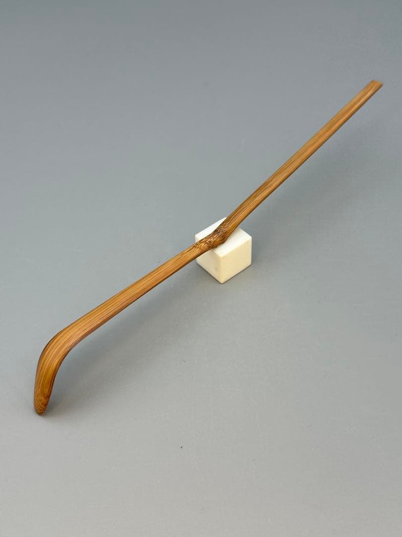 Zen Bamboo Tea Scoop by Tachibana Daigyu, 511th Abbot of Daitoku-gi