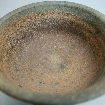 Nakazato Takashi Karatsu Nanban Bajōhai - Stemmed Sake Cup with Signed Box