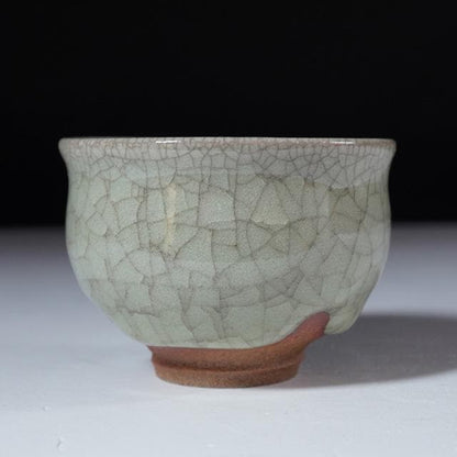Nakajima Hiroshi Living National Treasure Celadon Guinomi Sake Cup