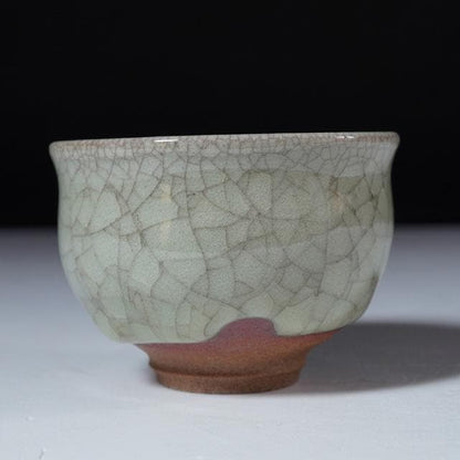 Nakajima Hiroshi Living National Treasure Celadon Guinomi Sake Cup