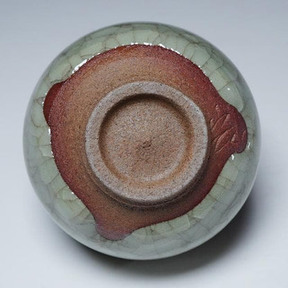 Nakajima Hiroshi Living National Treasure Celadon Guinomi Sake Cup