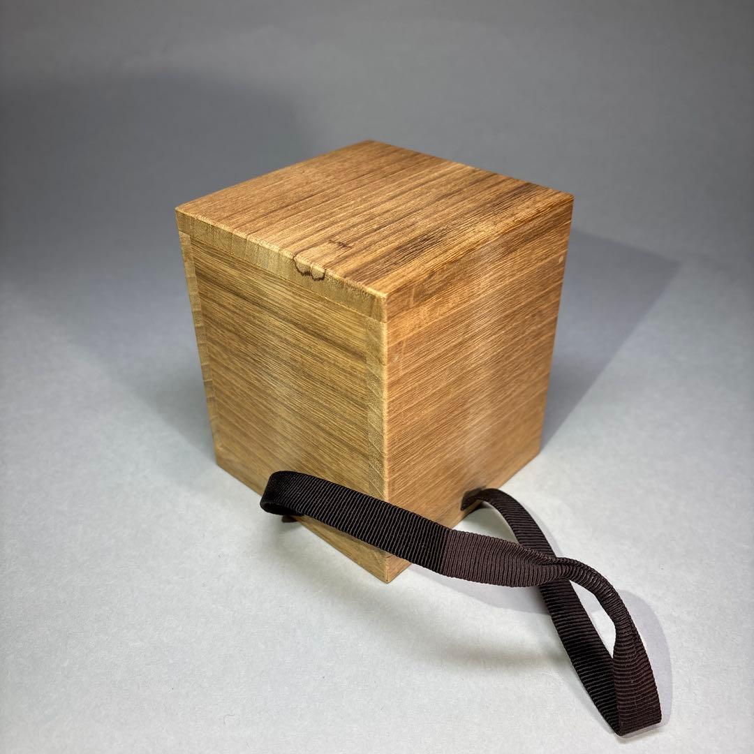 Willow Cherry Blossom Gold Maki-e Large Natsume by Imada Hokusen - Lacquer Tea Caddy