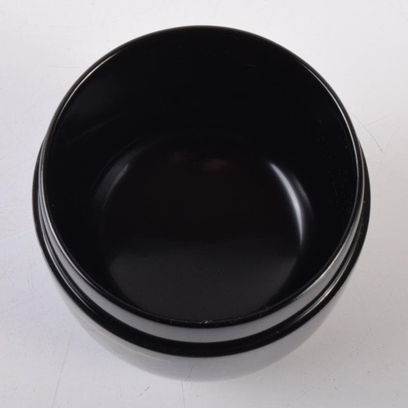 Wajima-nuri Senmen Maki-e Natsume by Shimizu Shozo - Gold Fan Design Tea Caddy with Box