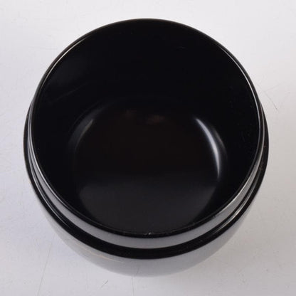 Wajima-nuri Senmen Maki-e Natsume by Shimizu Shozo - Gold Fan Design Tea Caddy with Box