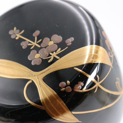 Omodaka Maki-e Chu-natsume Tea Caddy by Nakagawa Shuho