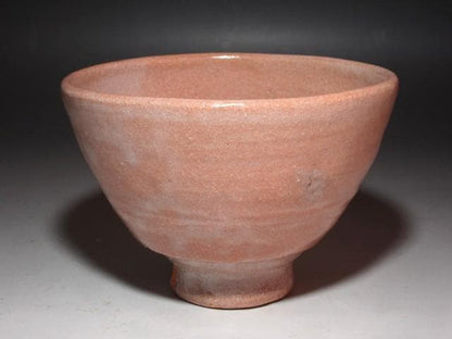 Miwa Kyuwa (10th Kyusetsu) Ido-Copy Tea Bowl — Living National Treasure, Houunsai Kaō, Hagi Ware