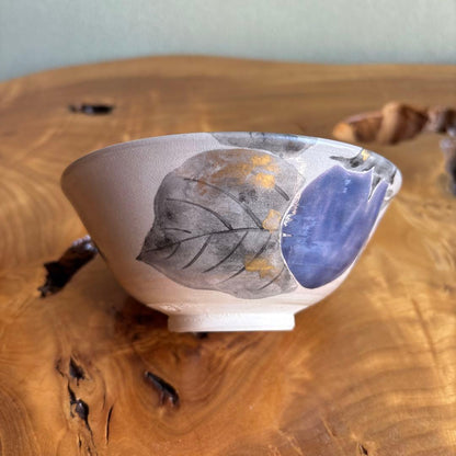Kimura Sanka — Nasu Chawan, Eggplant Sometsuke, Tomobako