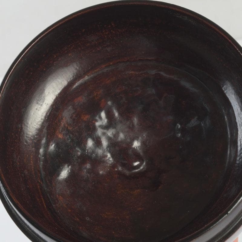 Antique Bamboo Core Vermilion Urushi Natsume | Shochikubai Pine Bamboo Plum Lacquer Tea Caddy | Shifuku & Hakogaki Box