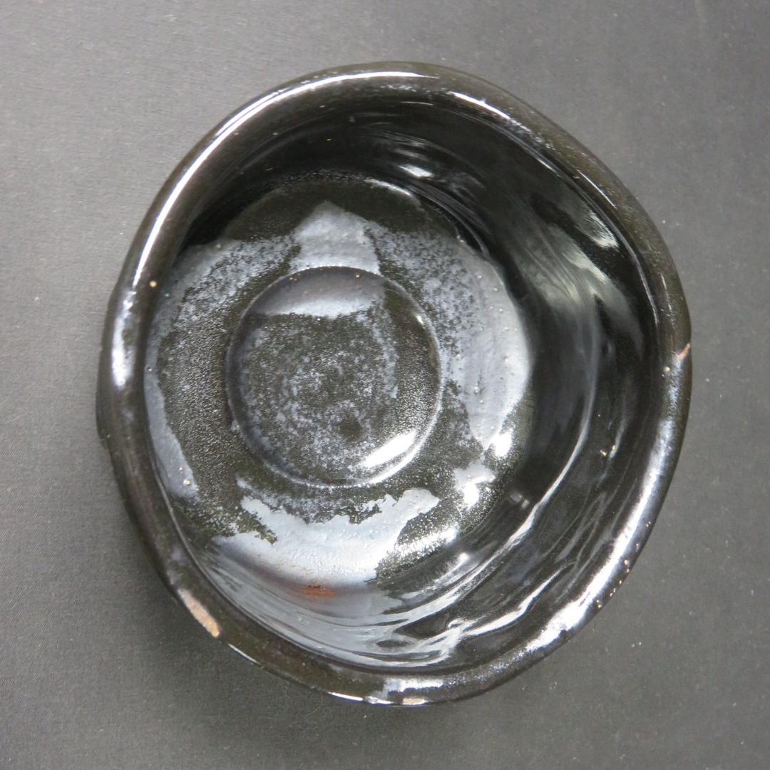 Sasaki Jiro Setoguro Tea Bowl - Zuiko Kiln Seto Black Chawan