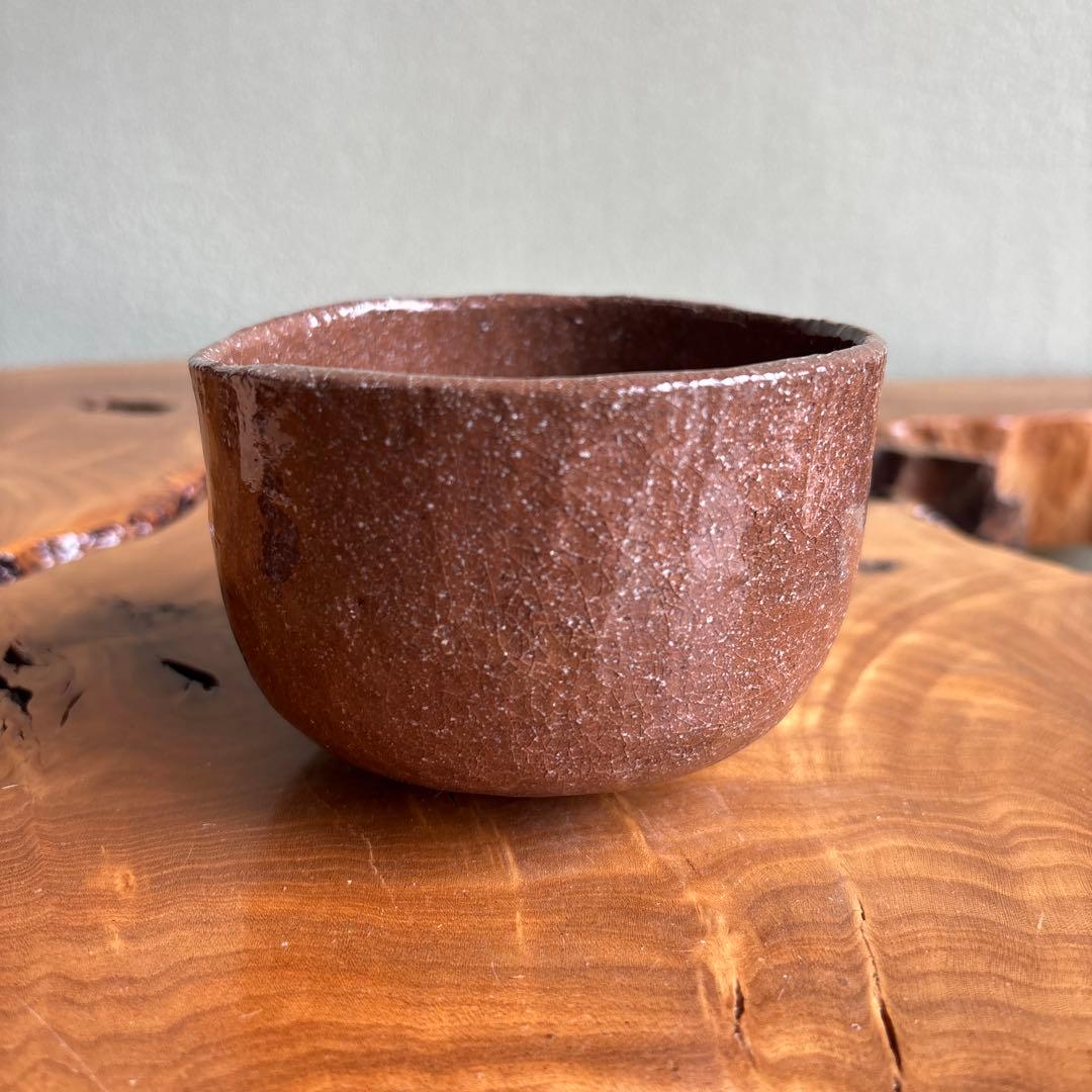 Koetsu Copy Shoji Matcha Bowl Aka Raku by Sasaki Shoraku Kyoto Tomobako