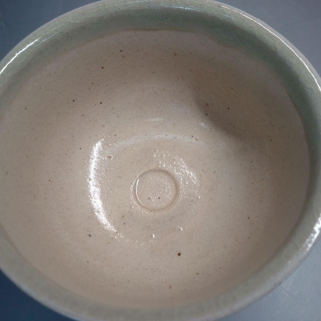 Ofukei Chawan Dragon Motif — Fuji-gama Kiln, Cobalt and Iron on Ash Glaze, Tomobako